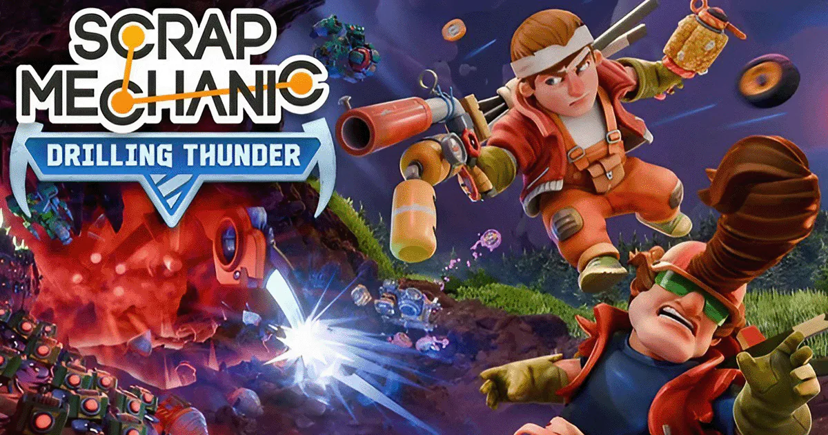 Editorial cover card for Scrap Mechanic