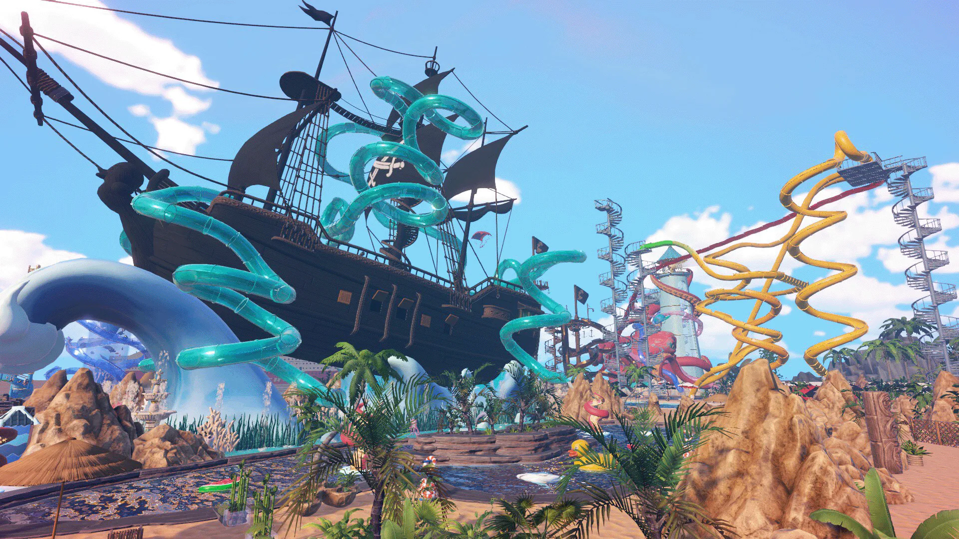 Waterpark Simulator gameplay screenshot 2